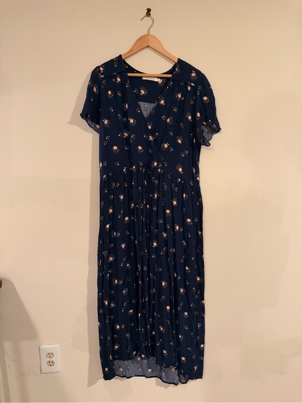 Christy Dawn Navy Rose Dawn Dress - Picture 3 of 7